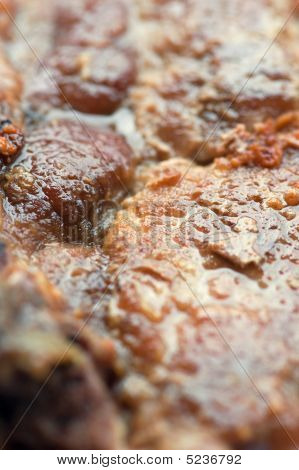 Svinekød Chop makro