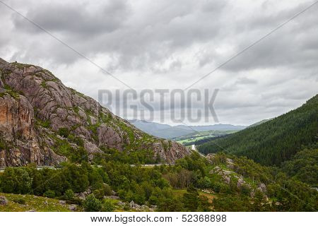Scenic View Of Norway
