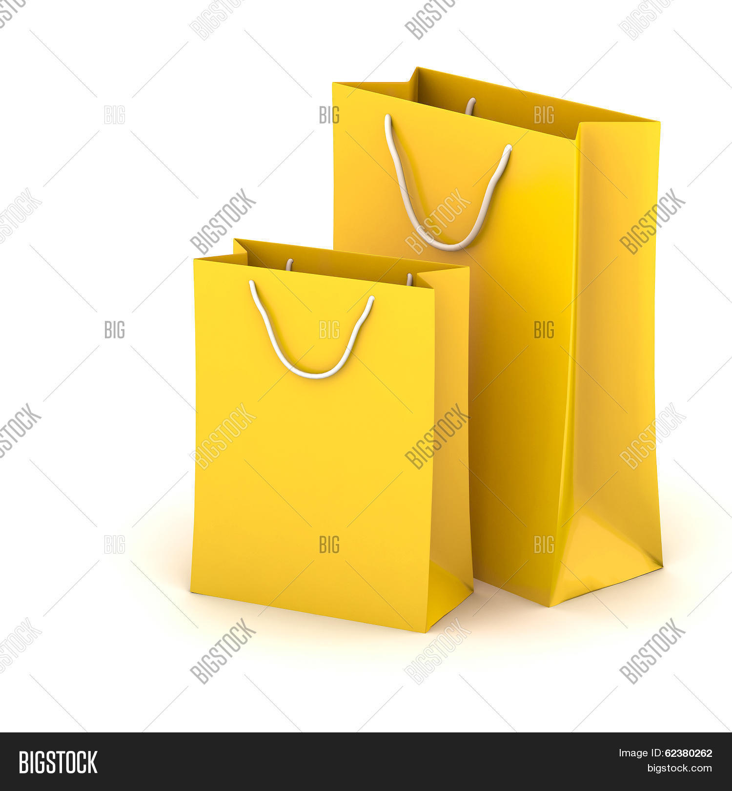 3D Shopping Bag Image & Photo (Free Trial) | Bigstock