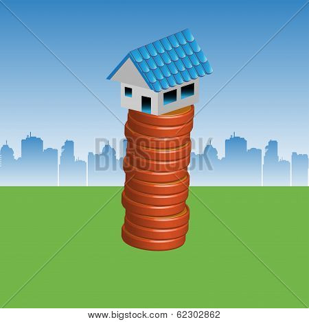Real estate concept