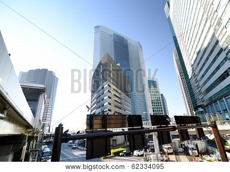 Ginza, Japan - Nov 26 : Modern Building In Ginza Area