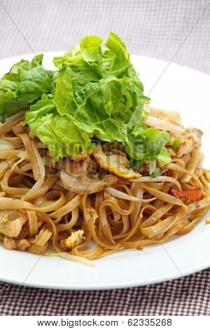 Thailand s national dishes, stir-fried rice noodles Pad Thai