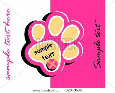 Paw print