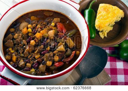 Spicy Vegetarian Chili