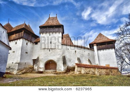 Viscri befestigte Kirche