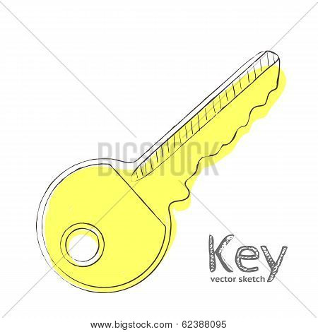 Gold key