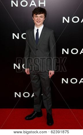 NEW YORK-MAR 26: Actor Leo McHugh Carroll attends the premiere of 