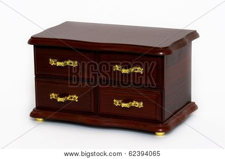 Replica of old boxes for jewelry.