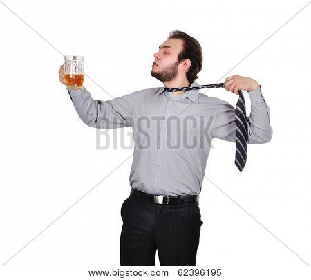 Drunk Businessman