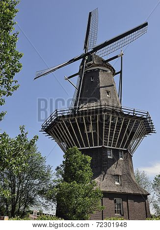 Windmill in Amsterdam