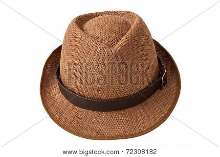 Brown hat