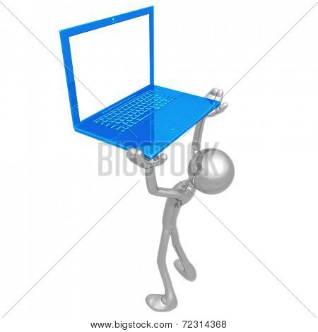 Holding Ultra Thin Laptop Frame