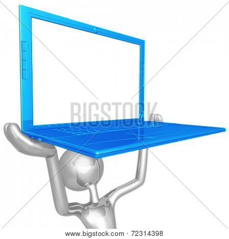 Holding Ultra Thin Laptop Frame