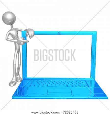 Ultra Thin Laptop Presenter
