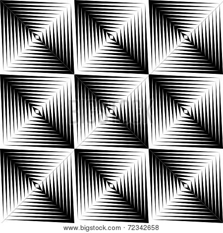 Design Seamless Square Trellised Pattern