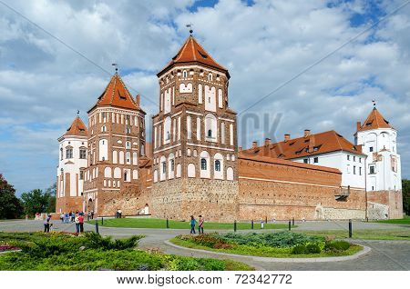 Belarus, Grodno Region, Mir Castle