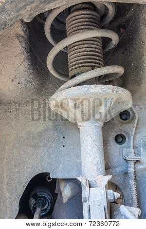 Old Shock Absorber The Car