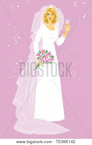 Bride in Wedding Dress