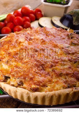 French Quiche Vegetarian