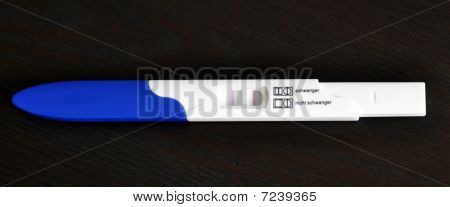 Teste de gravidez positivo - alemão