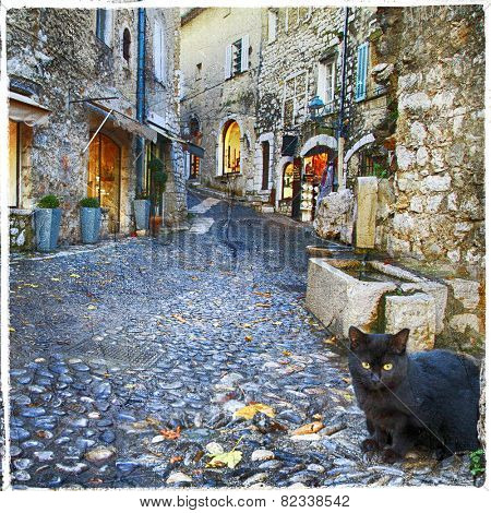 characteristic villages of Provence -St. Paul De Vence