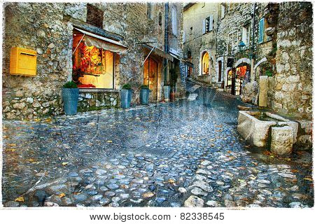 atmospheric old villages - Paul De Vence, France