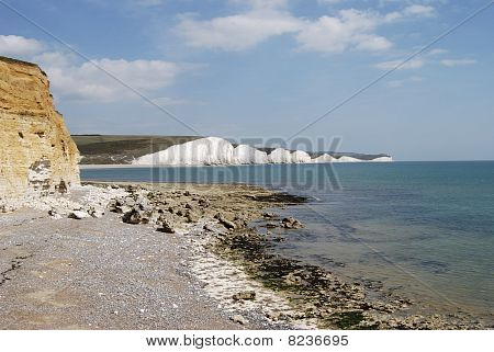 Zeven zusters Cliffs.Sussex.England