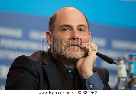 BERLIN- FEBRUARY, 05: Matthew Weiner. International Jury of Berlinale. Press Conference at Hyatt Hotel, February, 05, 2015 in Berlin, Germany