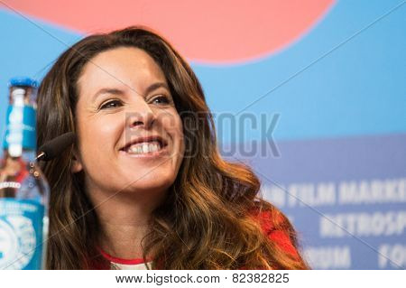 BERLIN- FEBRUARY, 05: Claudia Llosa. International Jury of Berlinale. Press Conference. Berlin, Hyatt Hotel, February, 05, 2015 in Berlin, Germany