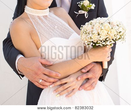 Wedding ceremony in a registry