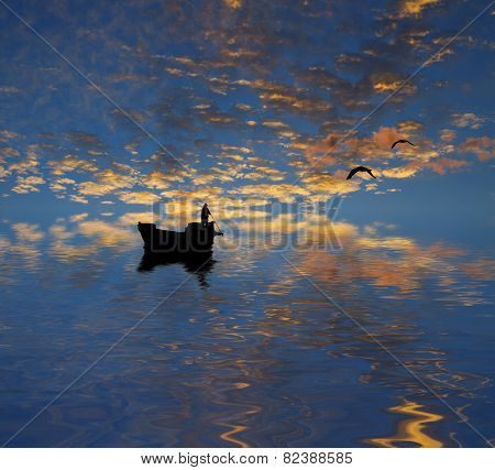 fishing clouds
