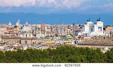 Citiscape Of Rome