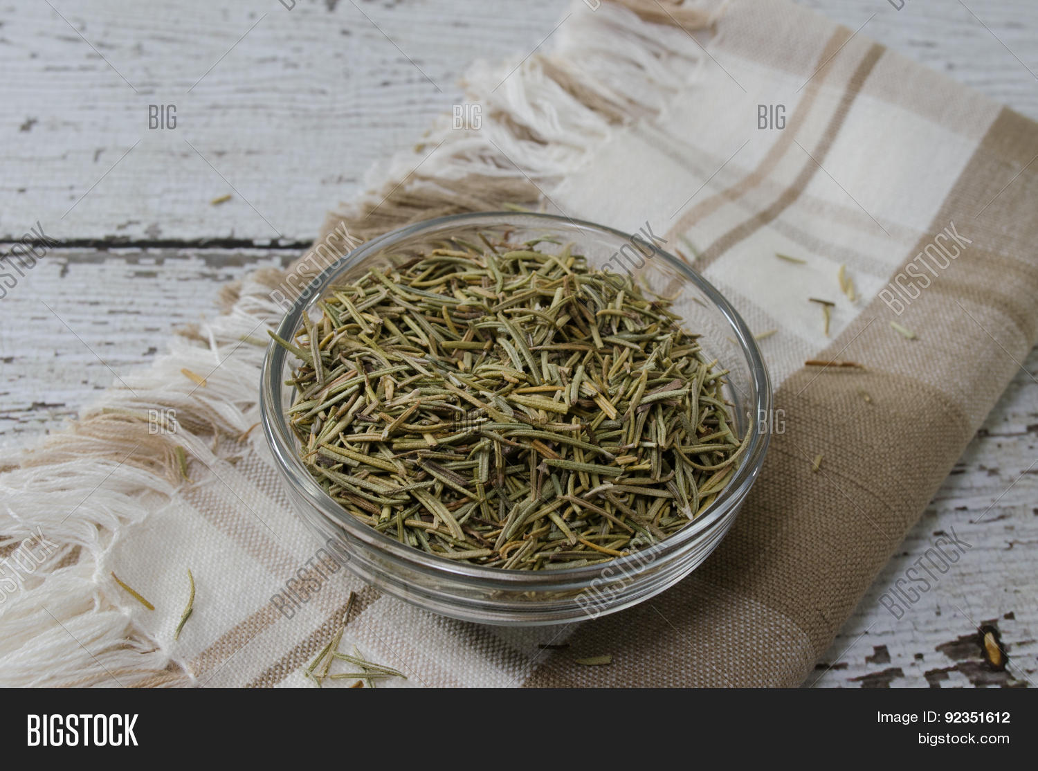 Dried Rosemary Herb Image & Photo (Free Trial) Bigstock