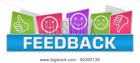 Feedback Colorful Rounded Squares