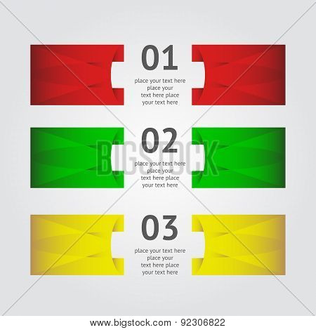 vector abstract infographic elements