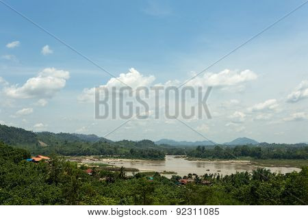 Mekong River High Angle