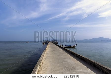Koh Mook Pier.