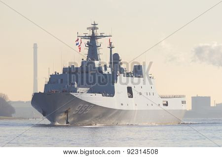 Chinese Navy Amphibious Transport Ship