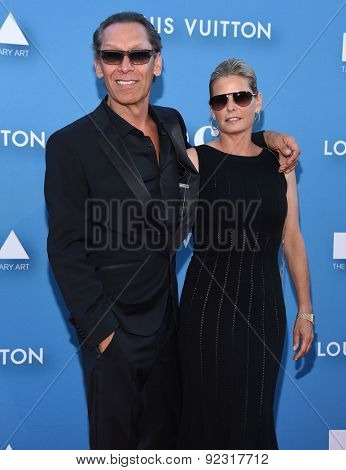 LOS ANGELES - MAY 30:  Alex Van Halen & Stine Schyberg arrives to the MOCA Annual Gala 2015  on May 30, 2015 in Hollywood, CA                