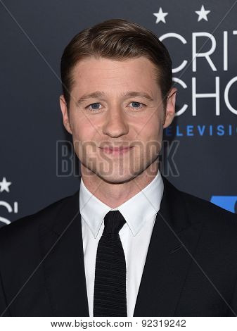 LOS ANGELES - MAY 31:  Benjamin McKenzie arrives to the Critic's Choice Television Awards 2015  on May 31, 2015 in Hollywood, CA                