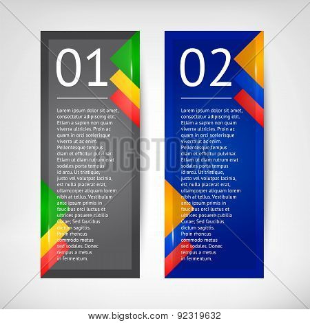 Vector Vertical Banner