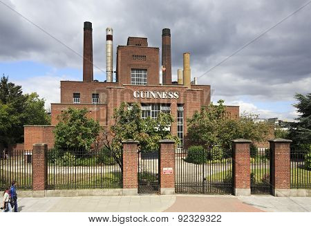 Guinness Brewery in Dublin.