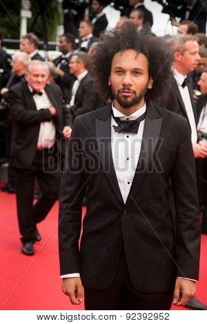 Yassine Azzouz attends the'Mad Max : Fury Road' Premiere during the 68th annual Cannes Film Festival on May 14, 2015 in Cannes, France.