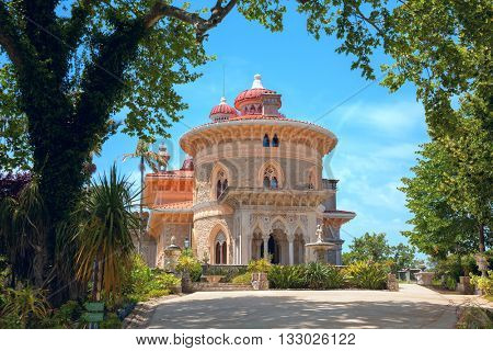 Municipal museum of Palace of Monserrate in the village of Sintra, Lisbon, Portugal