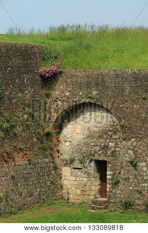 RAMPARTS OF MONTREUIL ON SEA, PAS DE CALAIS, THE NORTH OF FRANCE