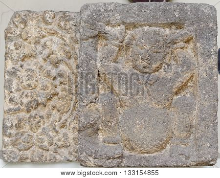 Gana Dwarf Figure Relief 8 - 10th century