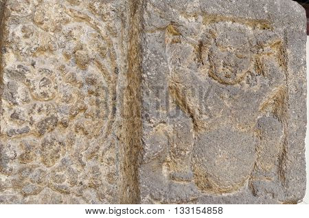 Gana Dwarf Figure Relief 8 - 10th century