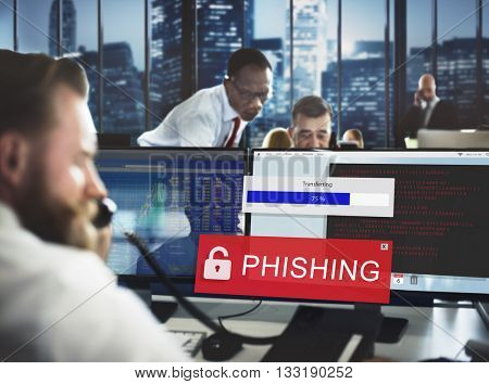 Fraud Hacking Spam Scam Phising Concept