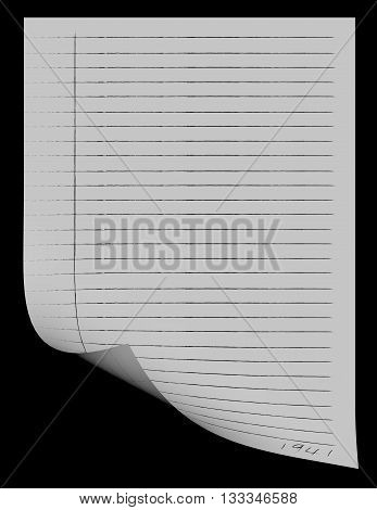 Gray Simple Stationery Old Style Template With Nice Background