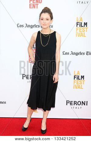 LOS ANGELES - JUN 7:  Hayley McFarland at the 2016 Los Angeles Film Festival - The Conjuring 2 Premiere at TCL Chinese Theater IMAX on June 7, 2016 in Los Angeles, CA